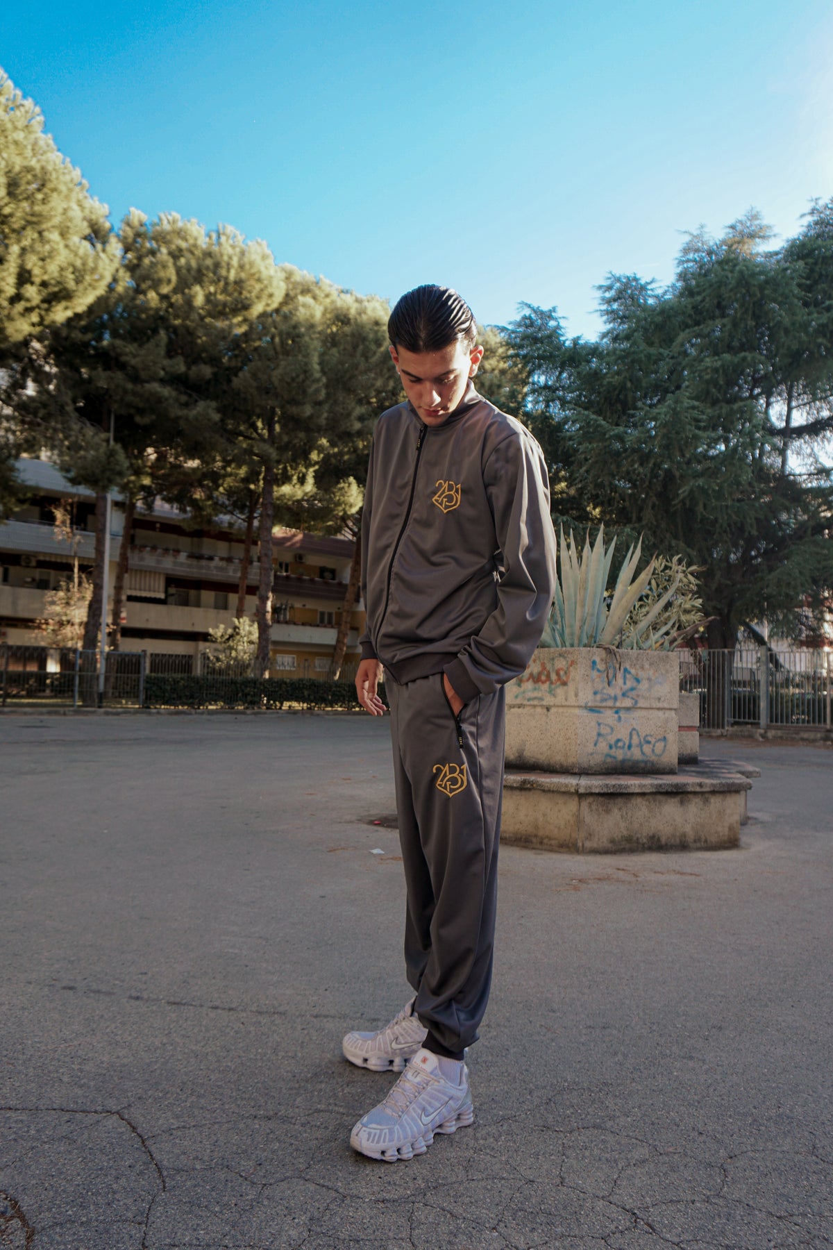 COMPLETO ETERNITY PIOMBO/GOLD