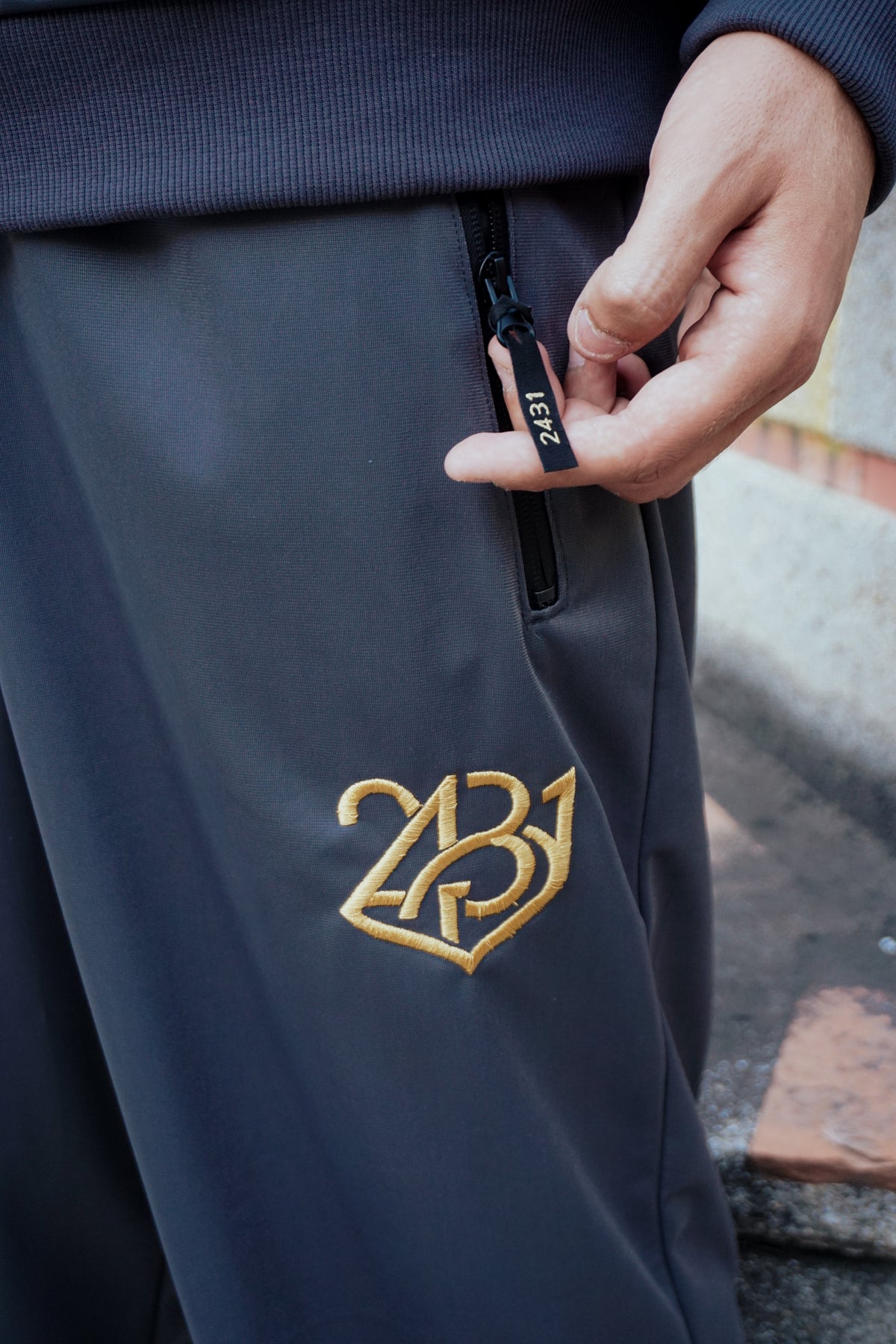 COMPLETO ETERNITY PIOMBO/GOLD